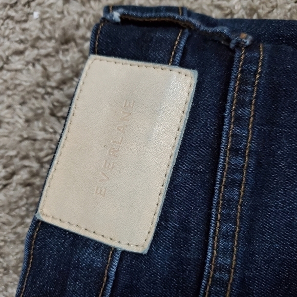Everlane Dark Wash High Rise Skinny Jeans - Picture 9 of 9